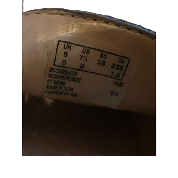 Collection by Clarks Ultimate Comfort Slip On Moccasin Loafer Navy Blue Size 7.5 - Picture 9 of 11